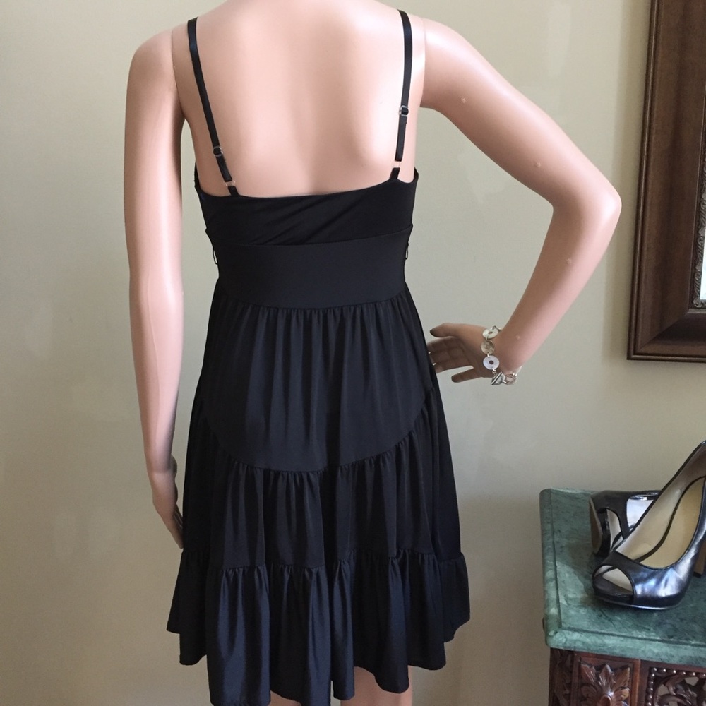 Susie Rose Black Dress, Size 3/5, EUC - Picture 4 of 6